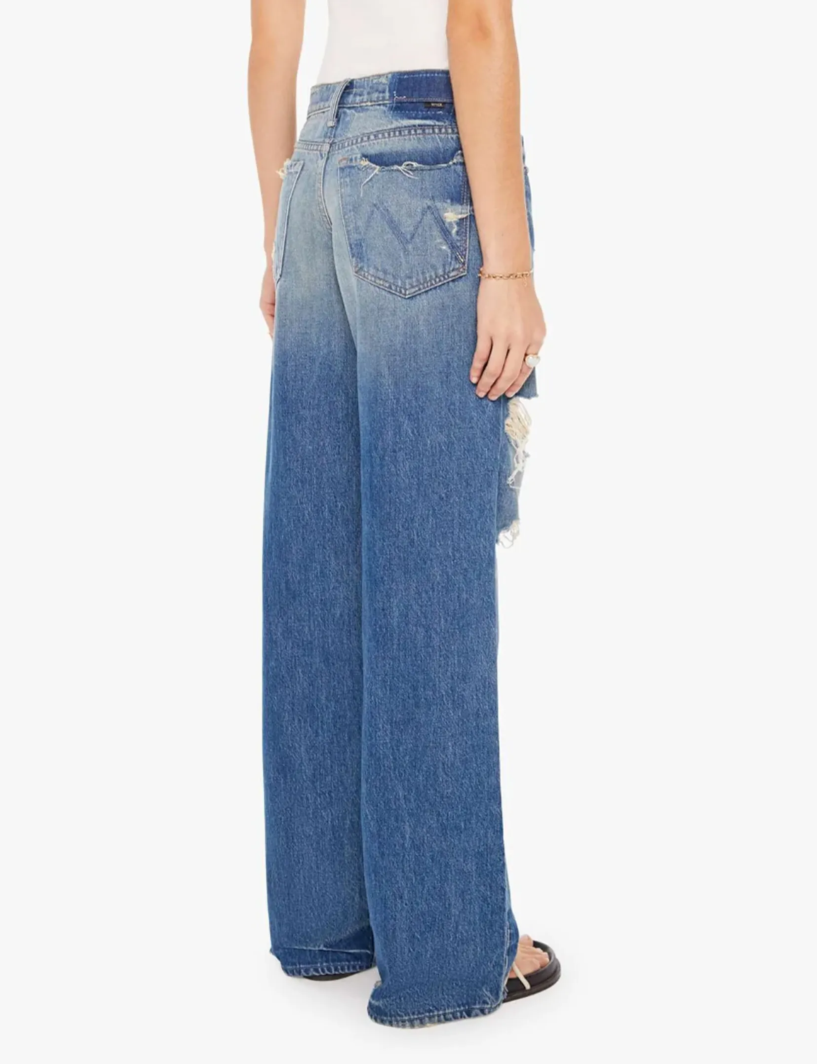 The Down Low Spinner Absatzhose, BDE Clothing_mother-denim