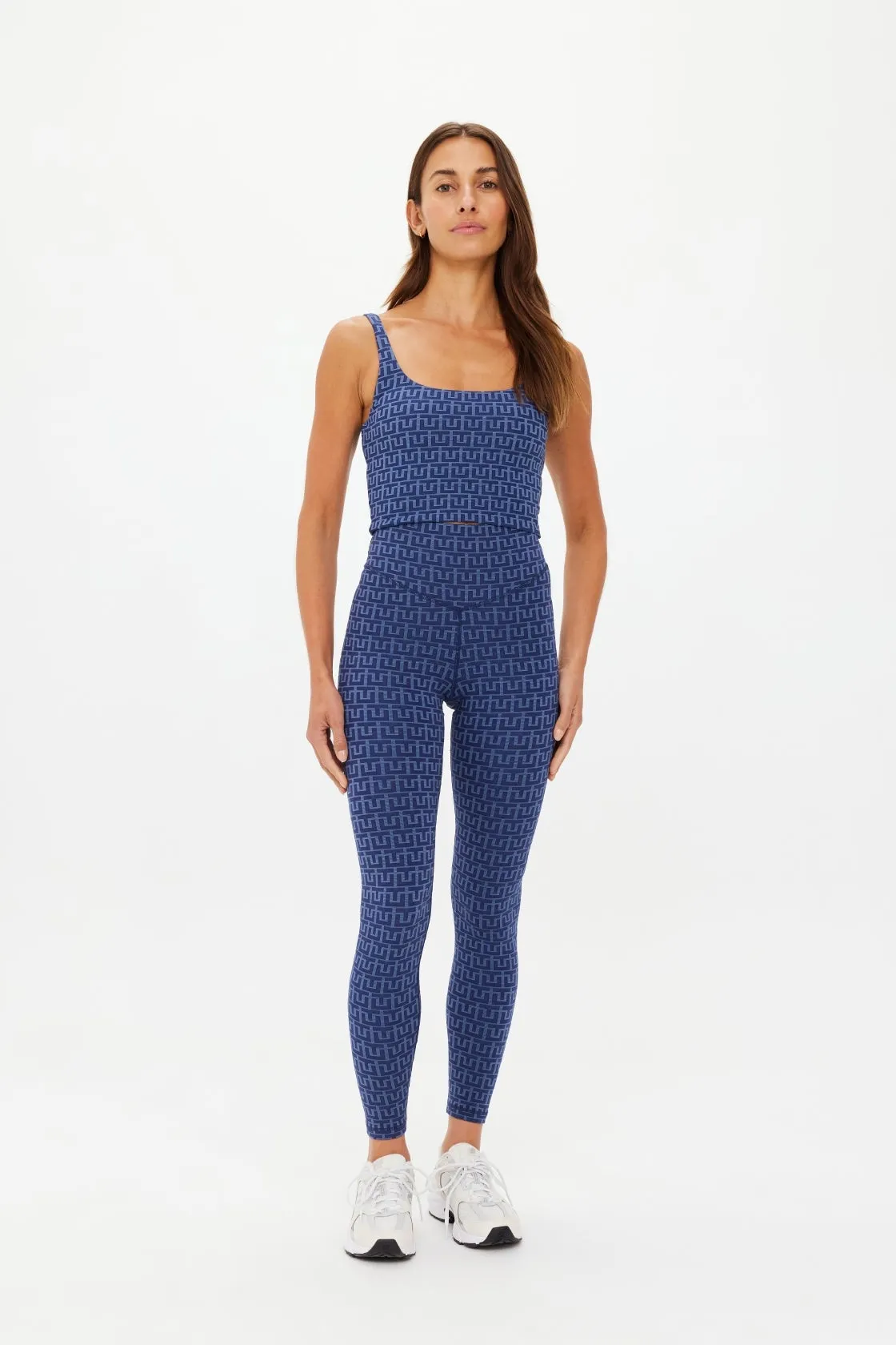 The Upside Clothing Farrow 25-Zoll Hohe Midi-Hose | Denim