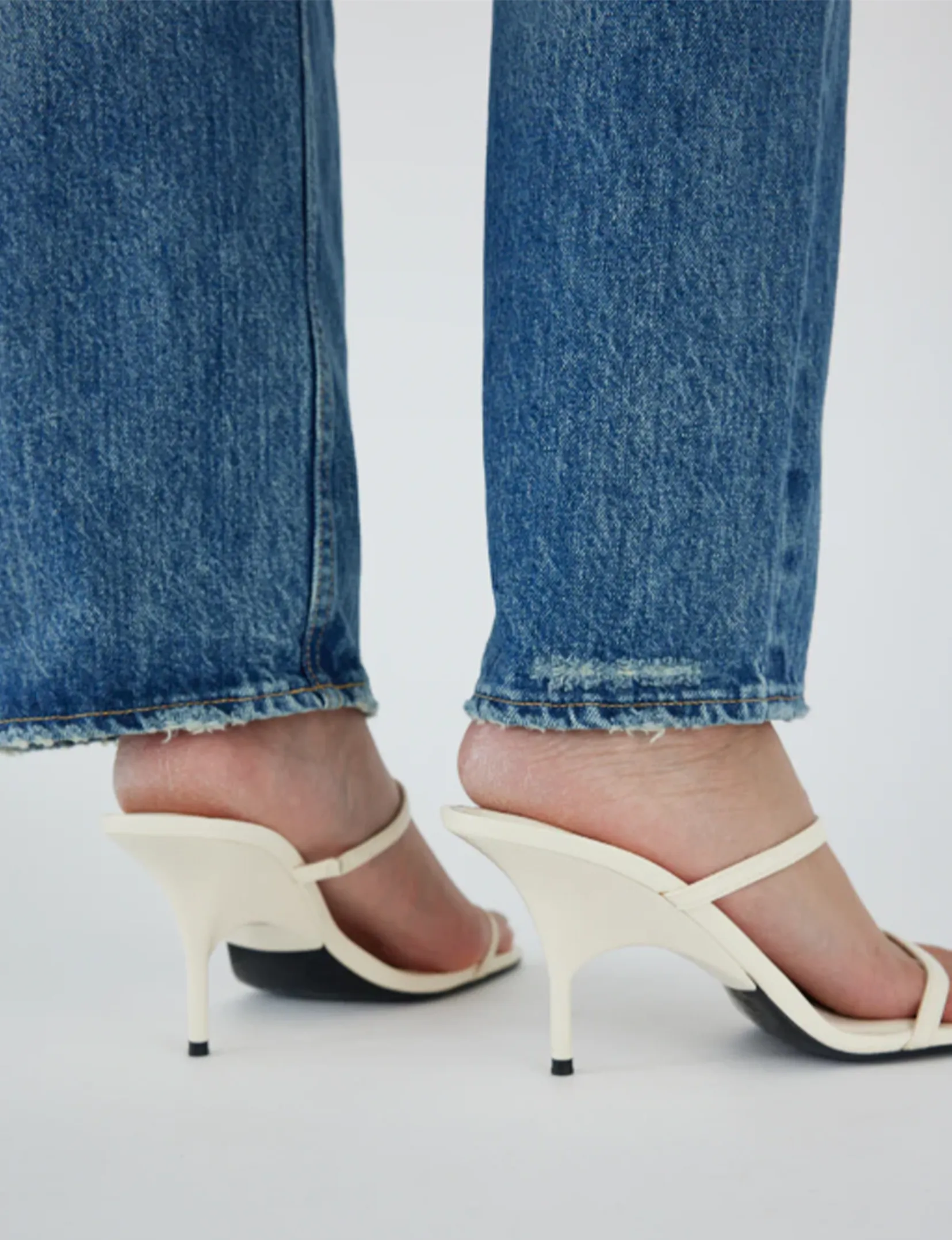 Trigg Low Rise Straight, Blaue Kleidung_moussy