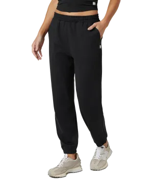 Vuori Clothing Boyfriend Joggerhose in Schwarz Melange