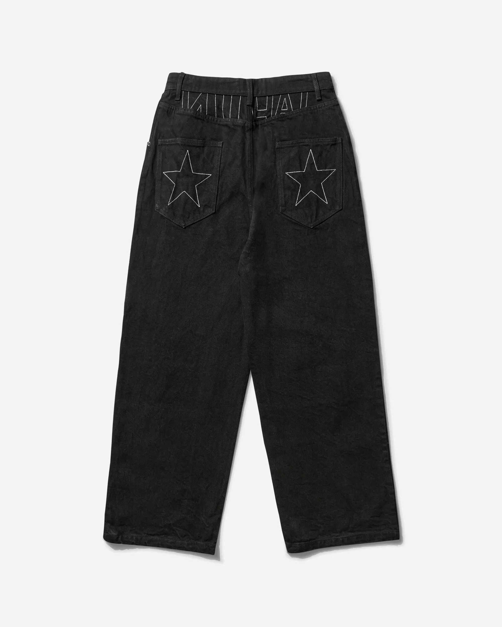 Damen Baggy Jeans Schwarz