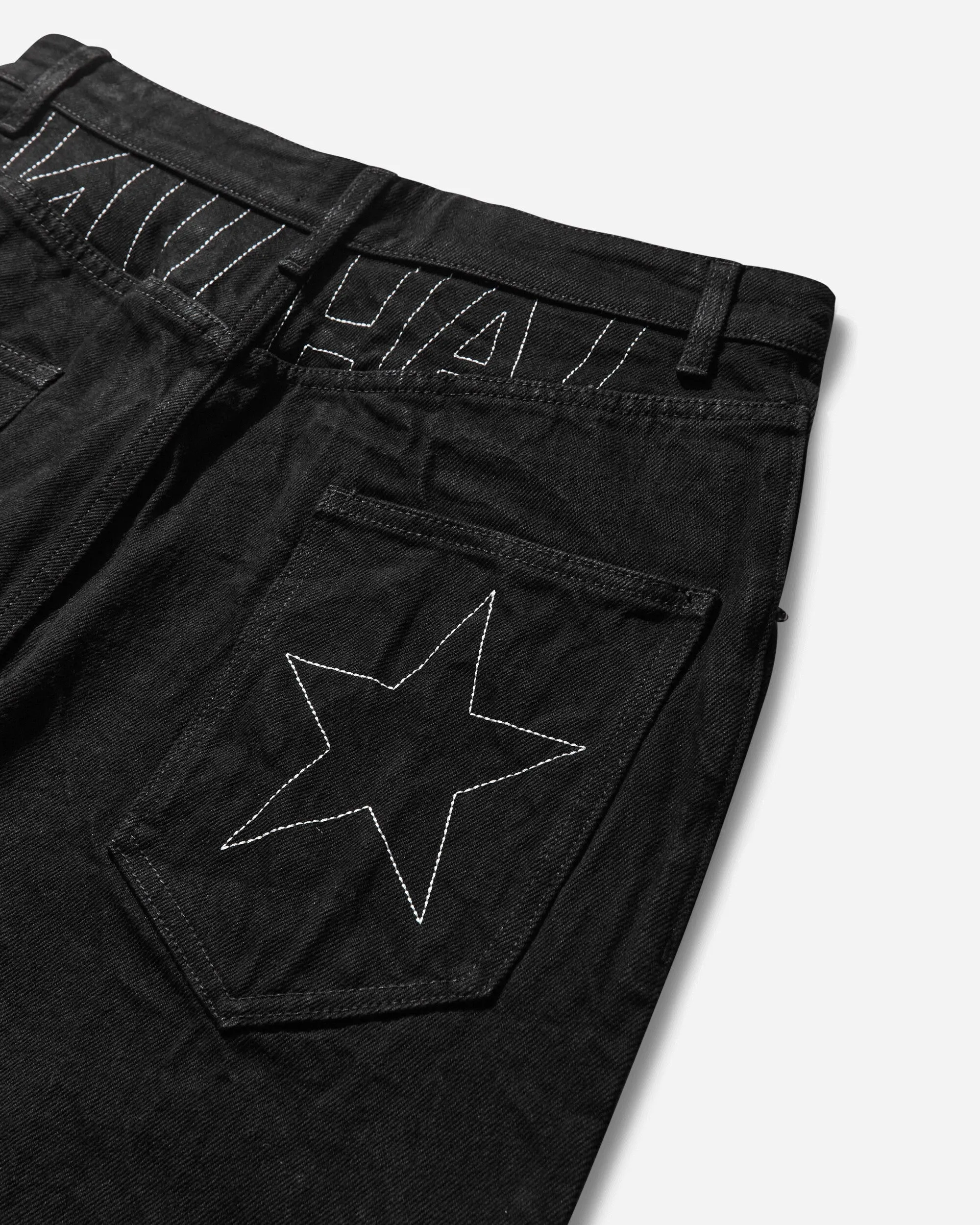 Damen Baggy Jeans Schwarz