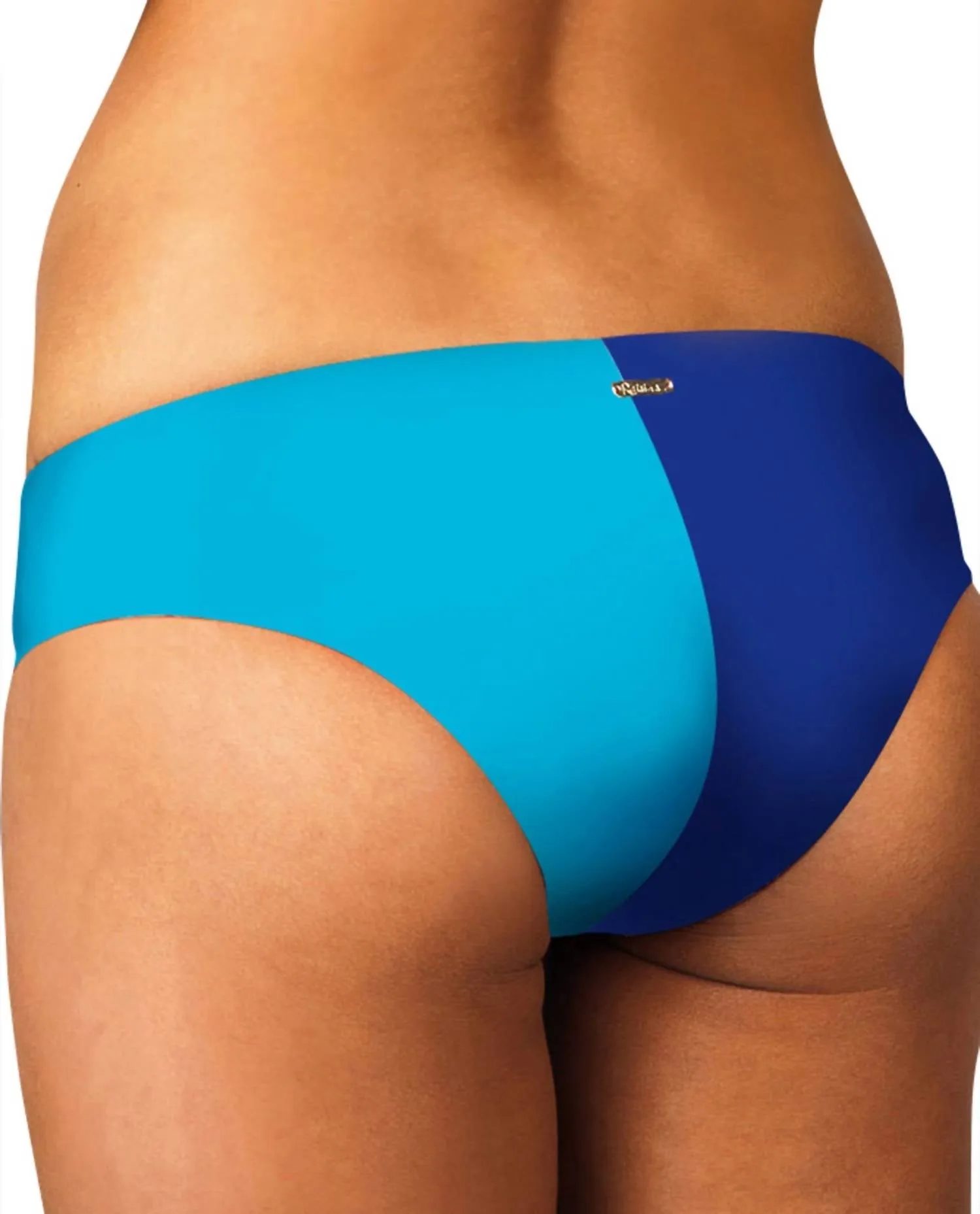 Damen Cheeky Hipster Bikini-Höschen in Santa Cruz Blau