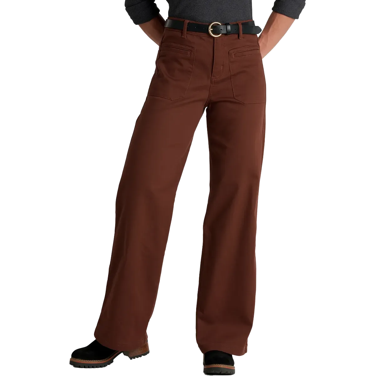 Kontour Weite Bein Hose für Damen