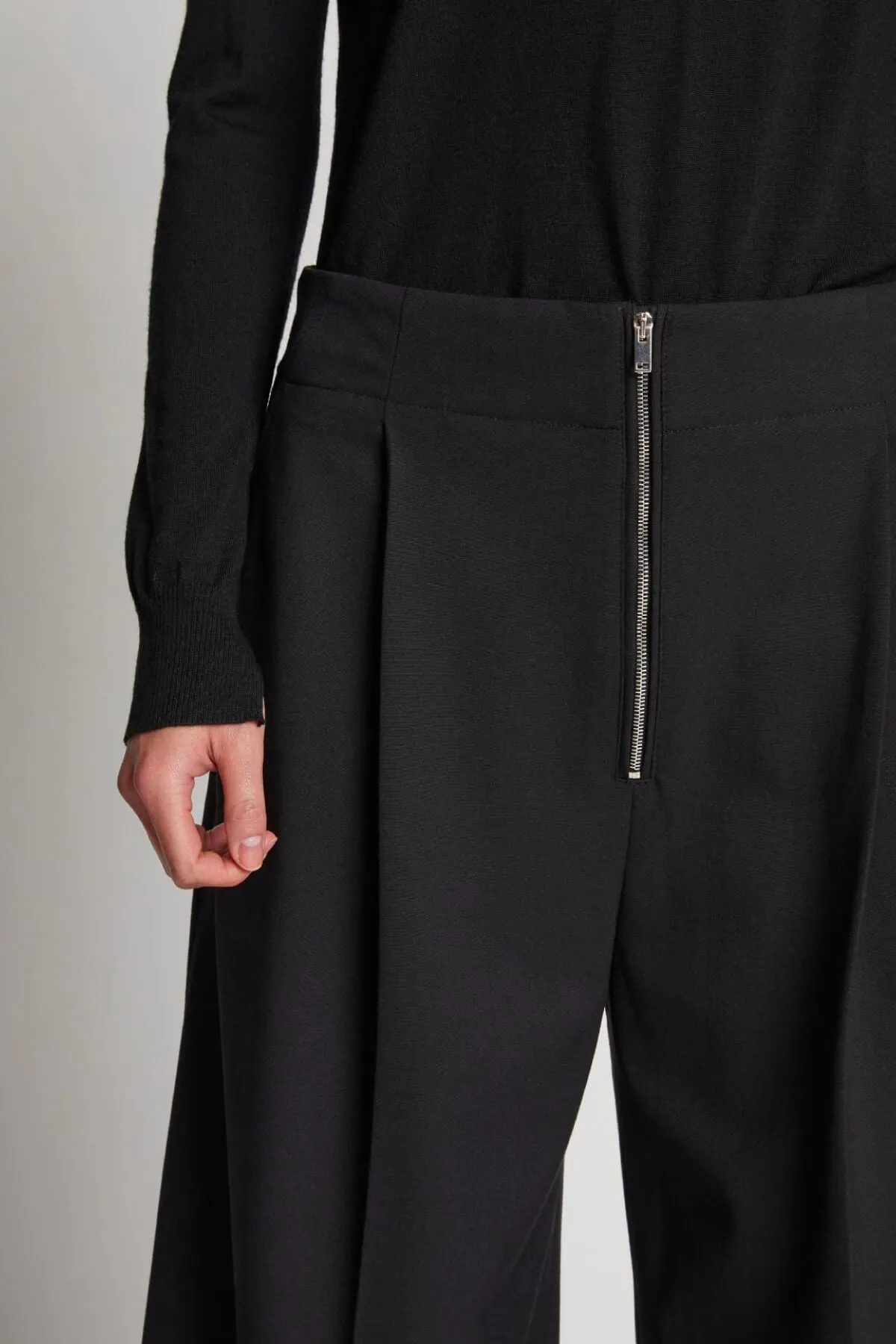 Damen Proenza Schouler Günstigere Proenza Schouler Leichte Wollhose - Schwarz