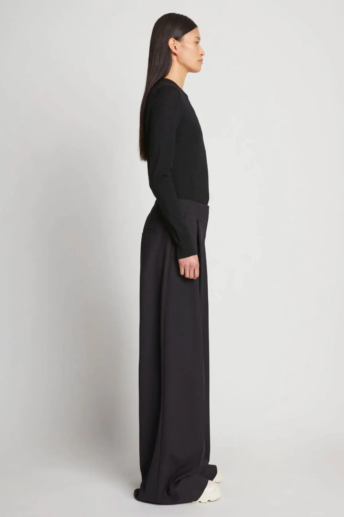 Damen Proenza Schouler Günstigere Proenza Schouler Leichte Wollhose - Schwarz