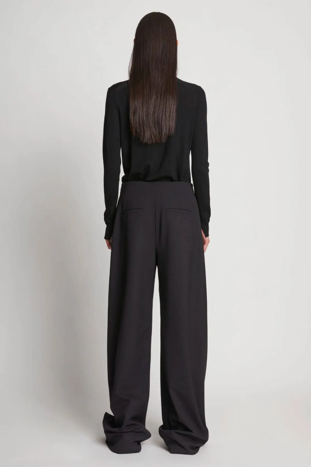Damen Proenza Schouler Günstigere Proenza Schouler Leichte Wollhose - Schwarz
