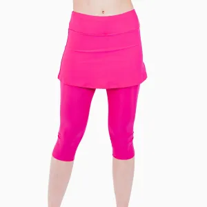 Damen Bade-Caprihose mit Rock