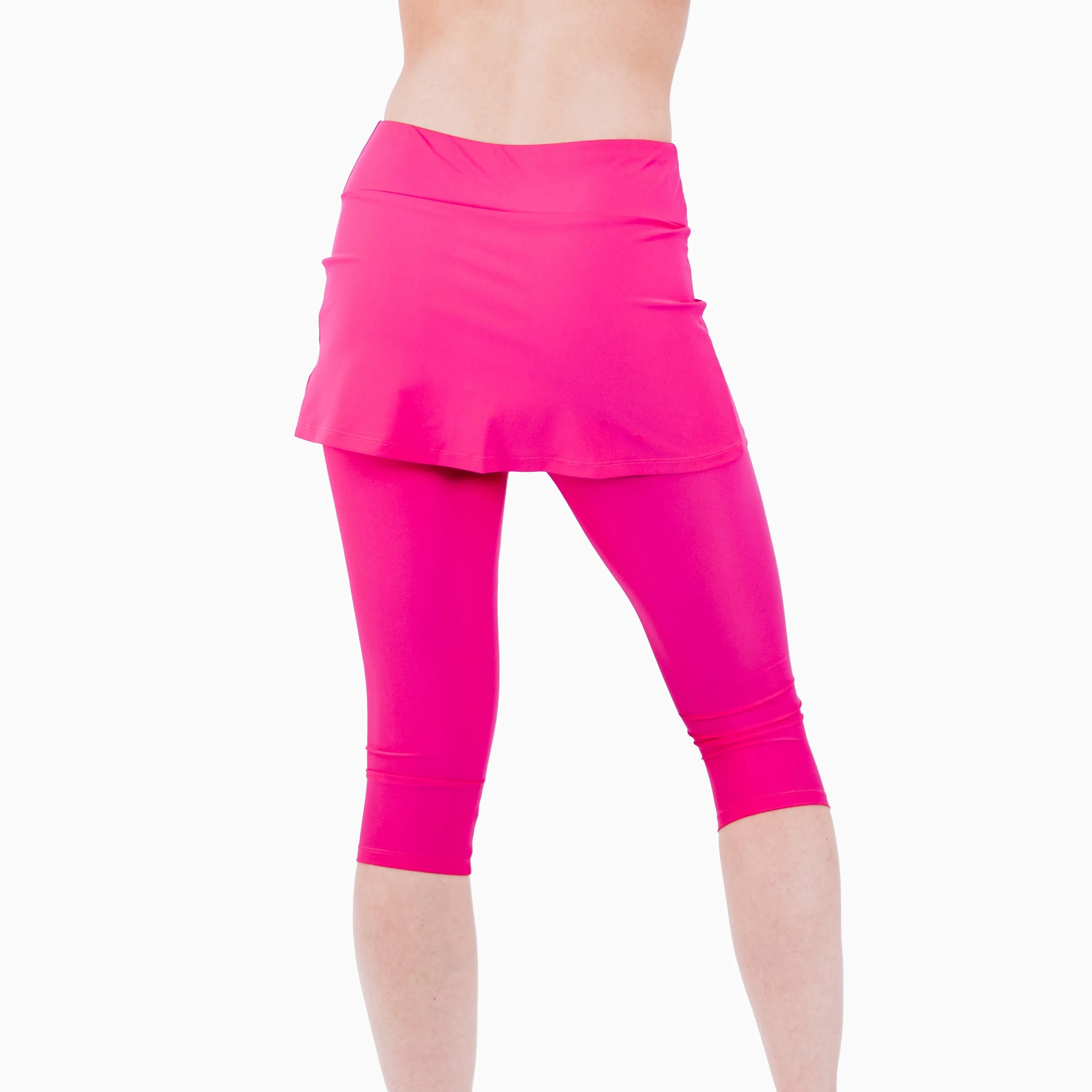 Damen Bade-Caprihose mit Rock
