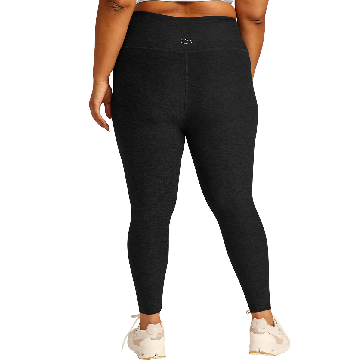 Damen Spacedye High Waisted Midi Legging - Verlängert