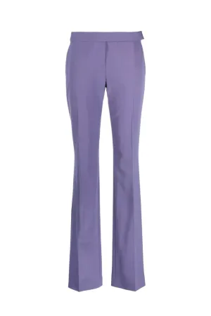 Stella McCartney Damen Stella McCartney Slim Pants mit niedriger Taille - Mauve
