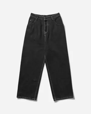 Damen Jeans mit Nieten im Baggy-Schnitt, Grau gewaschen