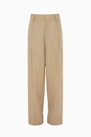 Damen Victoria Beckham Victoria Beckham Hose mit Nahtdetail - Sepia/Elfenbein